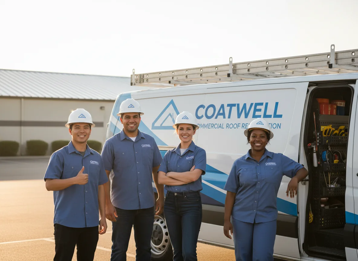 Commercial roof coating company in Buffalo Prairie, IL